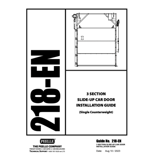 218 : 3 Section Slide-up Car Door Installation Guide